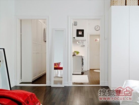37平方 雅致温馨的简洁单身公寓（图） 