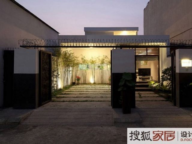 单纯地爱上欲望 越南时尚温馨的现代豪宅 