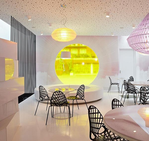 荷兰时尚咖啡厅 融合可爱与创意的设计(组图) 