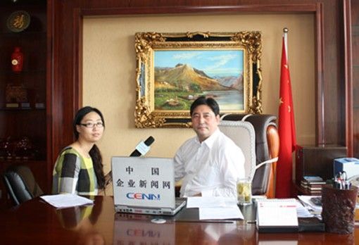 本网记者专访黑龙江省十一次党代会代表、黑龙江省外贸集团董事长王晓天
