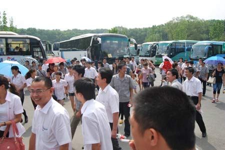 大卫公司组织员工南京旅游