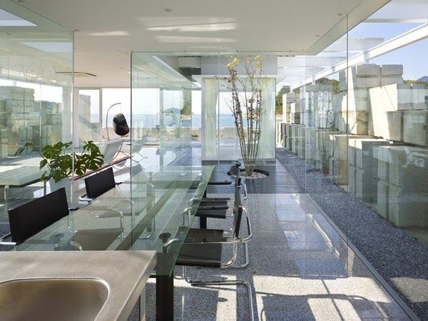 生活空间 玻璃之城日本广岛的优雅住宅 