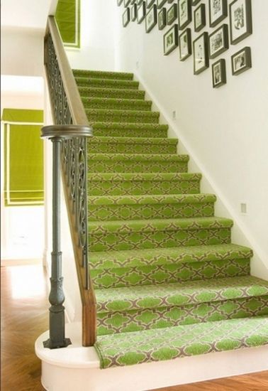 安全时尚 34个楼梯地毯的别样风情（组图） 