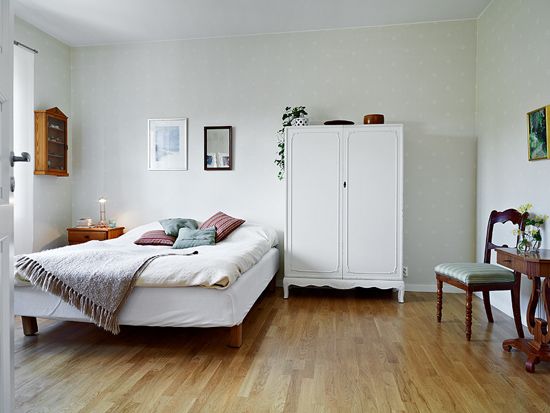 卧室心机搭配 50款地板装出简约北欧风(组图) 
