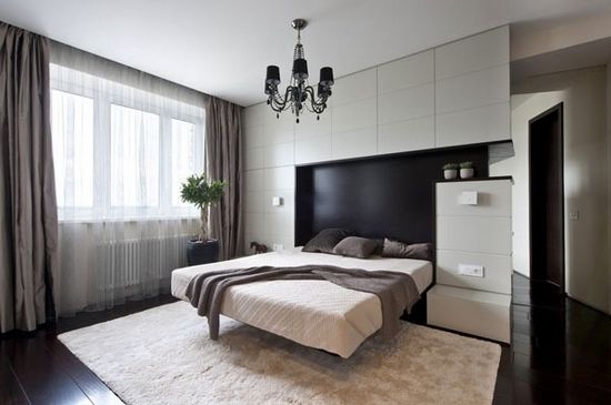 优雅经典黑白配  莫斯科现代公寓（组图） 