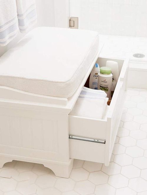 15种清爽卫浴收纳方法 适合简约型卫生间 