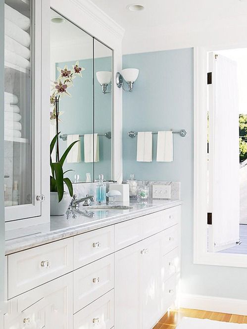 15种清爽卫浴收纳方法 适合简约型卫生间 