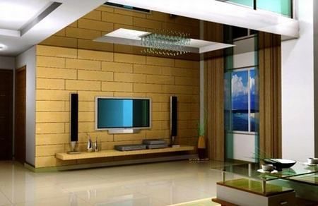 50款精美电视背景墙 搭建完美家居装修(组图) 