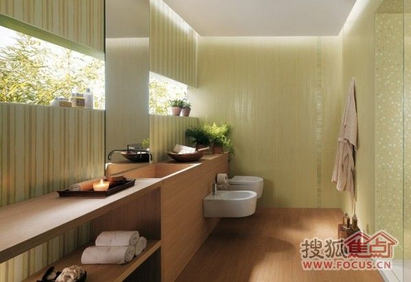 浓浓浪漫欧式卫浴空间设计 小空间里的细节美 