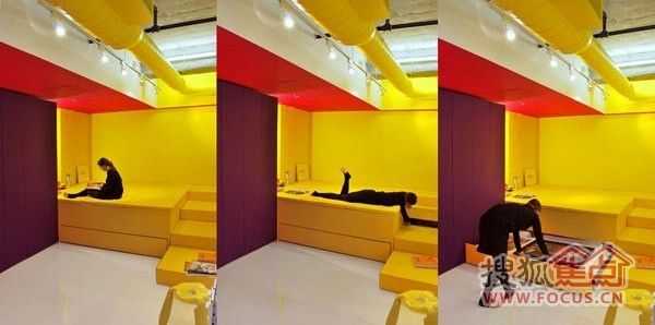 糖果缤纷 现代艺术收藏家的时尚个性彩色loft 