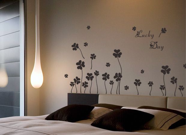 格莱米 25款让卧室变得更美的DIY墙贴 