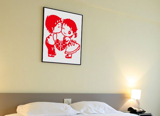 格莱米 25款让卧室变得更美的DIY墙贴 