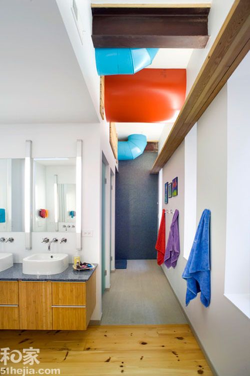 9个卫浴间的配色详案和技巧 召唤色彩潜能量 