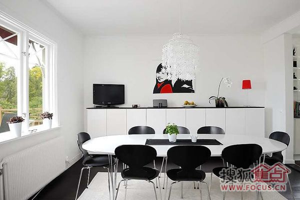 现代简洁 斯德哥尔摩现代室内设计公寓（图） 