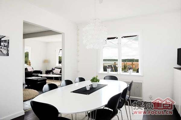 现代简洁 斯德哥尔摩现代室内设计公寓（图） 