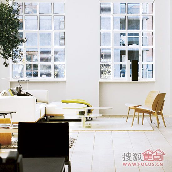 创意空间 看似简单的丹麦酷公寓设计（图） 
