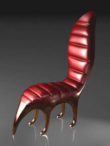 以蚂蚁和白蚁为主食。这款食蚁兽椅将食蚁兽体长、吻尖、爪弯曲的特点完全展现出来了