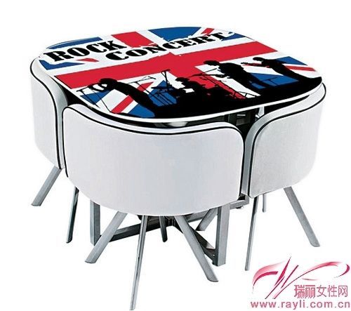 INTERNATIONAL　米字旗餐桌餐椅