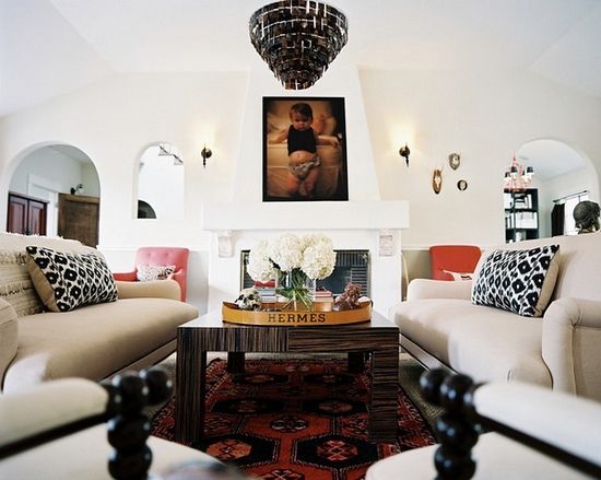 实用舒适 15款温馨而浪漫的美式客厅（组图） 