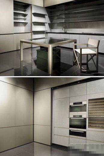 神秘魔术般的空间 现代厨房创意设计(组图) 