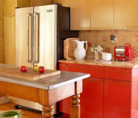 3-10平小户型厨房设计 色彩点亮厨房(组图) 