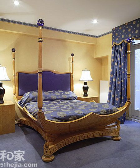 18个英伦风格卧室 尊显典雅皇室风范（组图） 