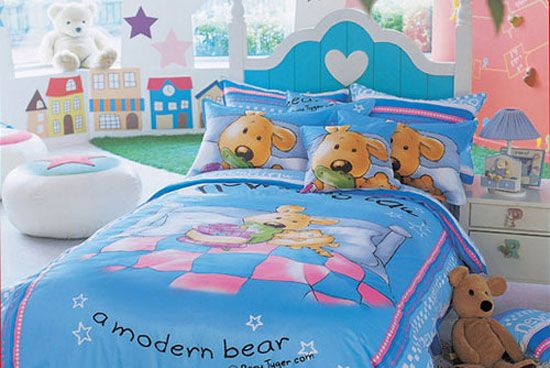 色彩靓丽图案活泼的儿童床品 让孩子愉悦成长(图) 