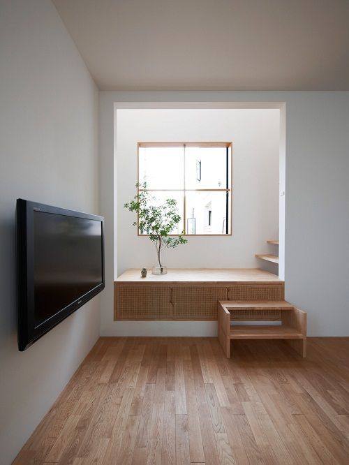 原木色地板搭配白色墙体 打造舒适小家(图)  