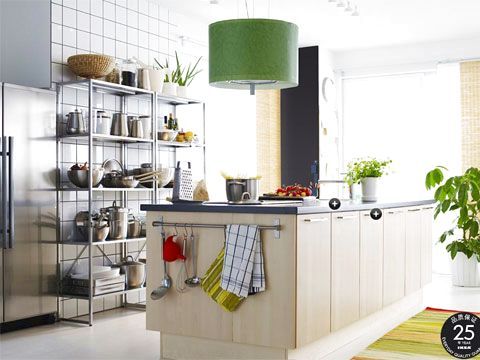 时尚人群最爱 30款现代简约厨房装修效果(图) 