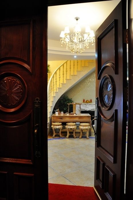 320平米古典美式风格复式豪宅  温馨典雅 