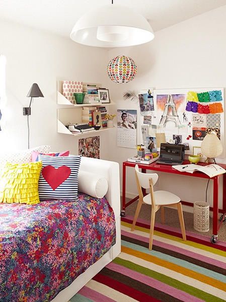 五彩画笔 32款色彩艳丽的卧室设计（组图） 