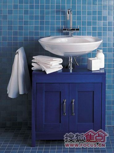 八款时尚优雅的原木浴室柜 流露质感动态之美 