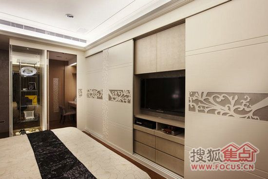 金银白三色系 打造165平古典奢华型家居(图) 