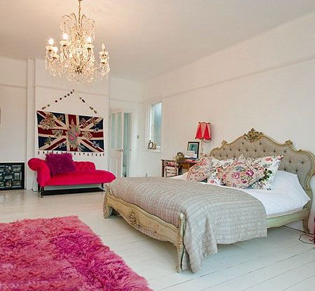 18个英伦风格卧室 尊显典雅皇室风范 
