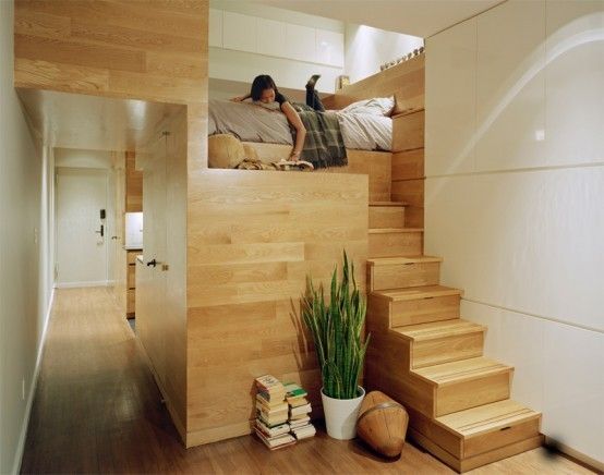 空间的充分利用 小小公寓室内设计（组图） 