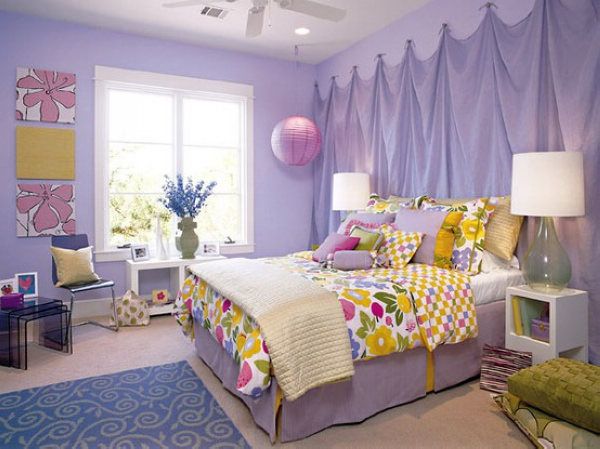五彩画笔 50款色彩艳丽的卧室设计（图） 