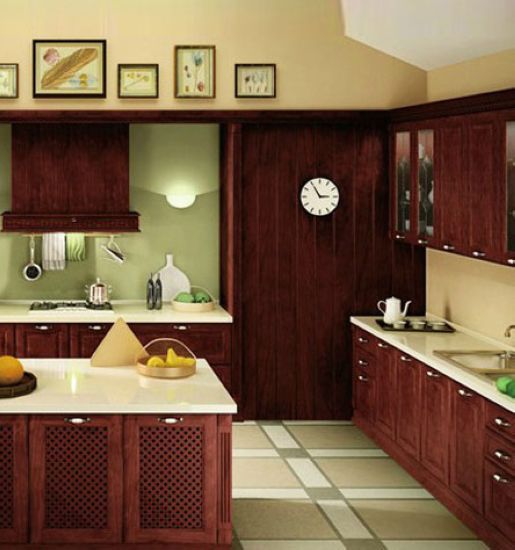 现代欧式风格 30个小厨房装修效果图欣赏(图) 