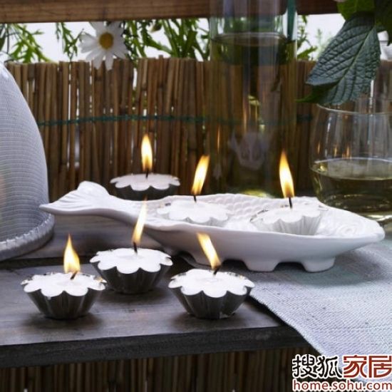仲夏之梦 15款蜡烛带你领略晚餐浪漫（组图） 