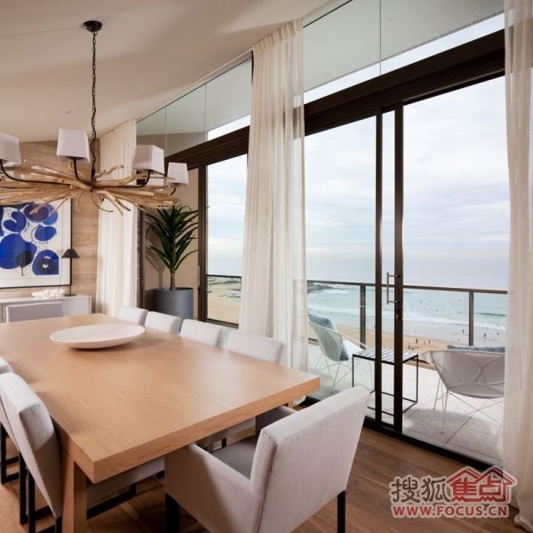 清新自然浪漫怡人 澳大利亚的海洋风格公寓 