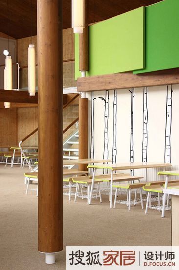原木与工艺的完美融合 清爽的咖啡馆设计 