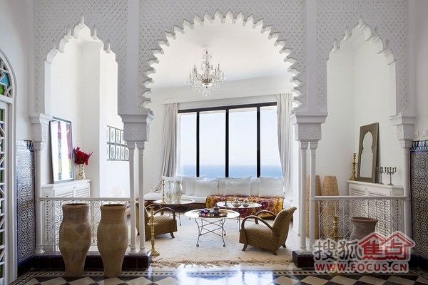 惊艳的家居设计新思路 摩洛哥的阿拉伯风情 