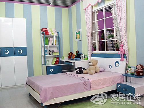 看人气童星的卧室设计 4套儿童样板间（组图） 