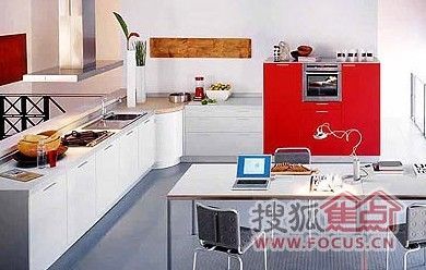 厨房装修设计 营造通透的开放式厨房(组图) 