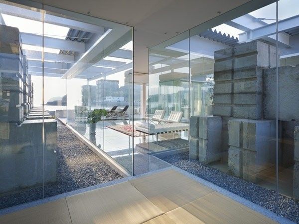 玻璃之城 日本广岛的优雅时尚住宅（组图） 