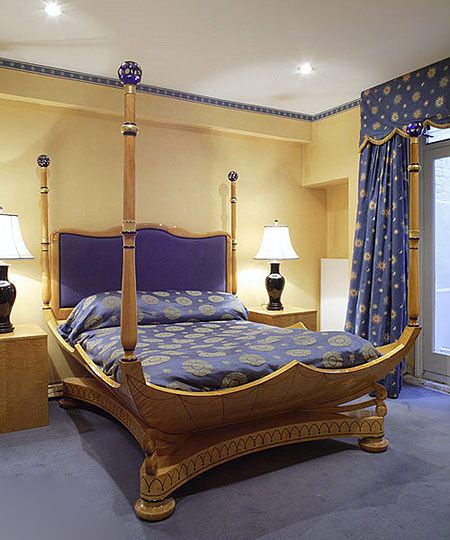 18个英伦风格卧室 尊显典雅皇室风范(图） 