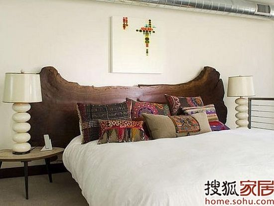 床头的风景 12款个性的DIY床头欣赏（组图） 