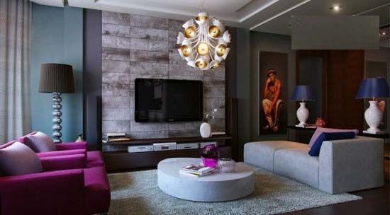15款客厅设计 自然与现代时尚完美搭配 