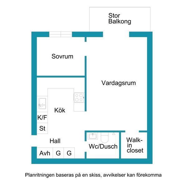37平米瑞典公寓 纯白地板打造纯净小清新(图) 