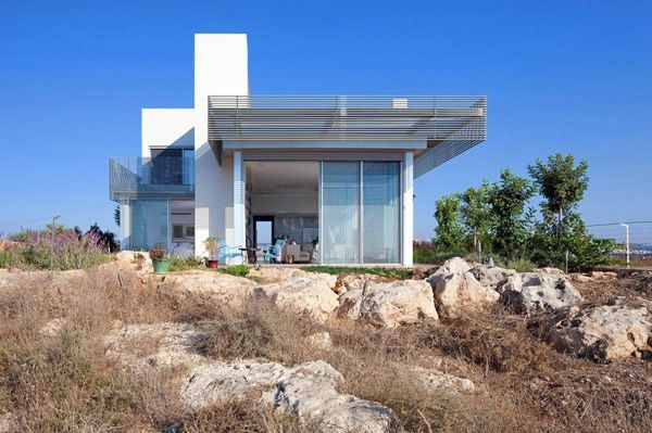 俯瞰地中海  以色列现代风格大宅 