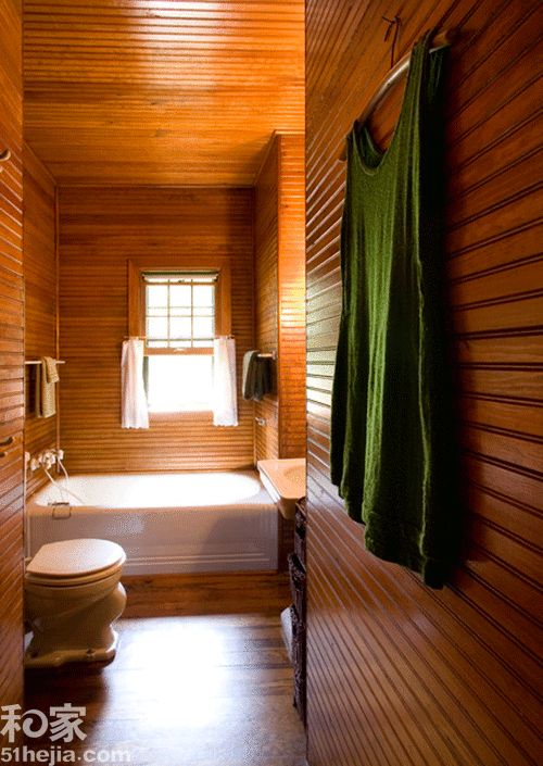 现代日式风 12款清新卫浴间用木制造（组图） 
